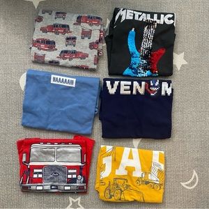 Toddler 4T Short Sleeve Shirts Lot